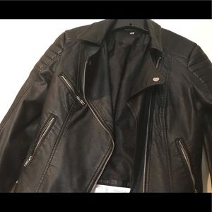HM leather jacket